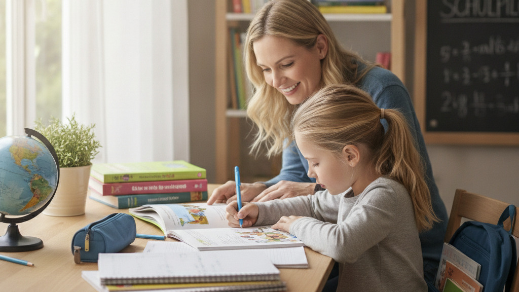 Die 3 Geheimnisse der "Lern-Oase": Wie Eltern den idealen Raum für Schularbeiten schaffen