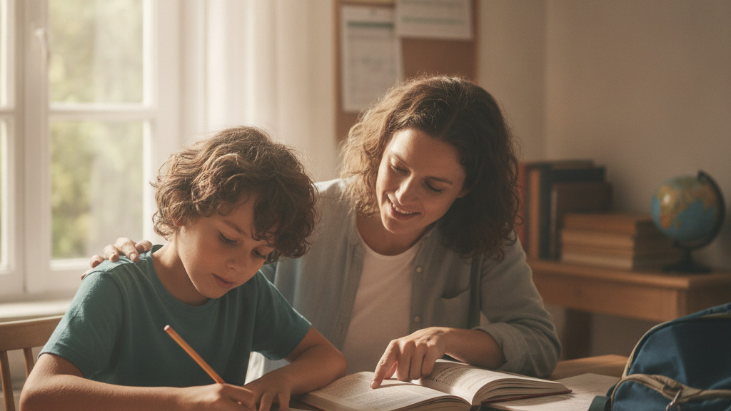 Die erste Schularbeit meistern: 5 Strategien für weniger Stress bei Eltern & Kind