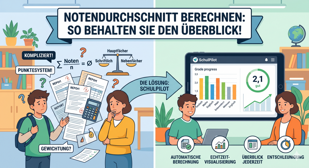 Notendurchschnitt berechnen – Die komplette Anleitung für Eltern
