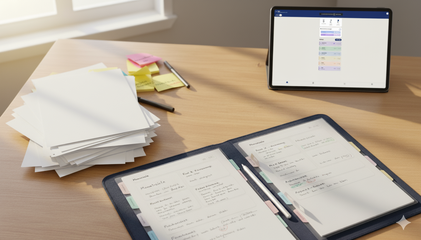 Zettelchaos bewältigen - 5 sofort umsetzbare Tipps für gestresste Eltern