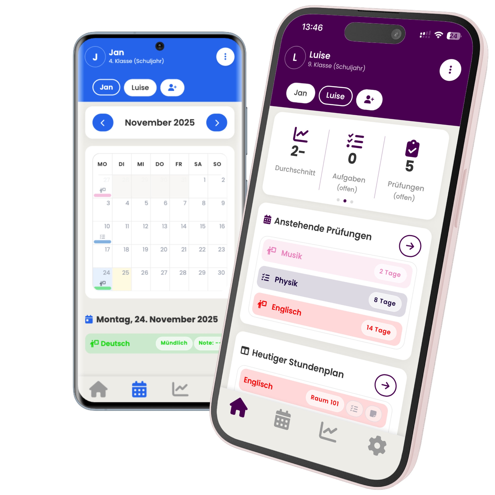 SchulPilot App auf mehreren Geräten